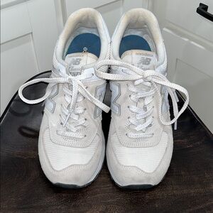 New Balance 574 Women's Classic White Sneakers